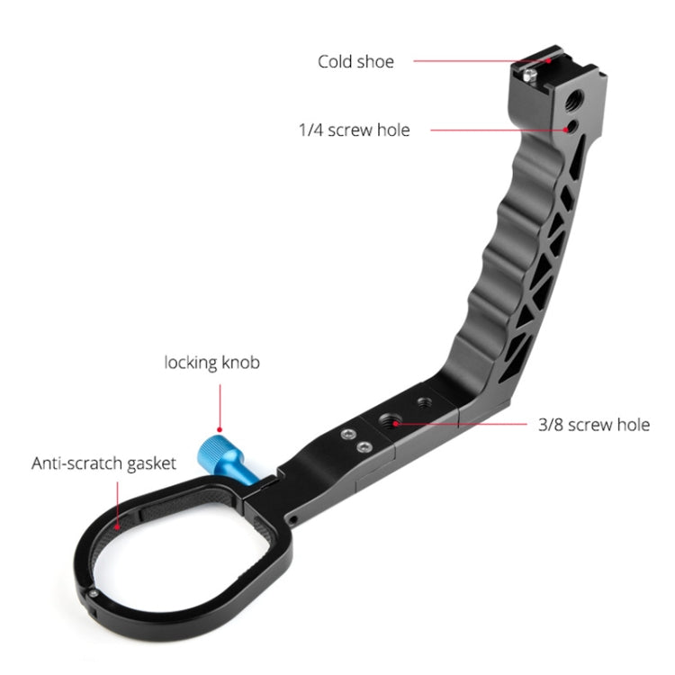 YELANGU A69 Lifting Handle Pot Handheld Stabilizer Extension Mount for DJI Ronin SC