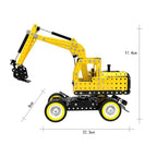 MoFun SW-007 502 PCS DIY Stainless Steel Excavator Assembling Blocks