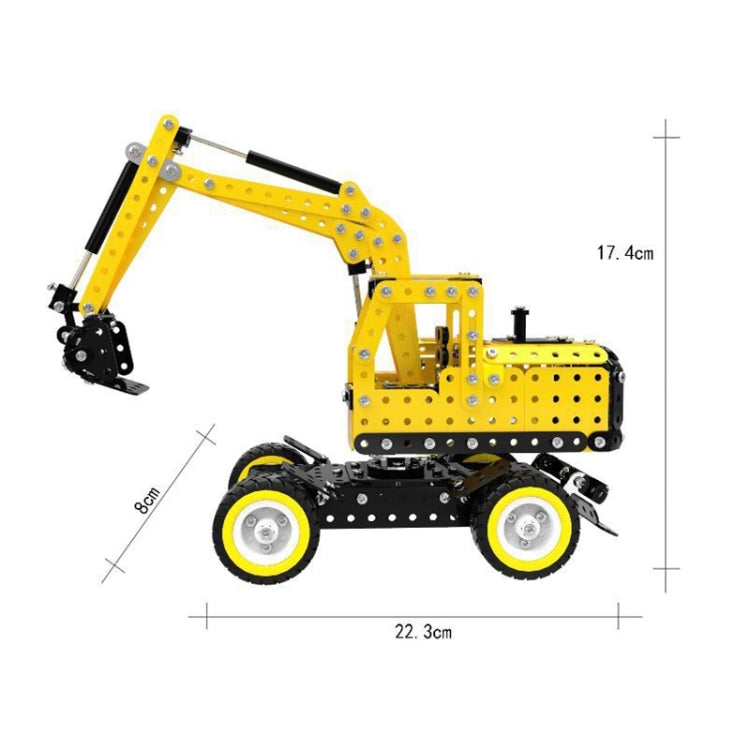 MoFun SW-007 502 PCS DIY Stainless Steel Excavator Assembling Blocks
