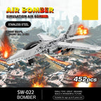 MoFun SW-022 DIY Stainless Steel Bombing Plane Assembling Blocks