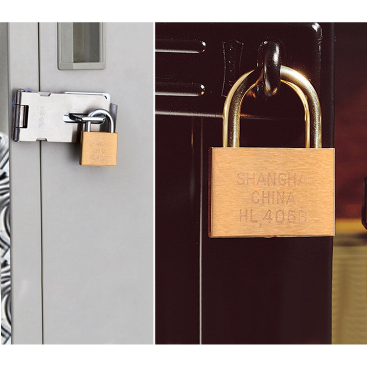 Copper Padlock Small Lock, Style: Short Lock Beam, 25mm Not Open, Short, 25mm Not Open