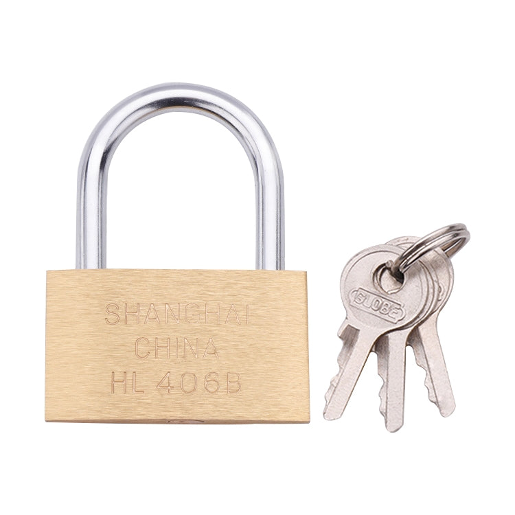 Copper Padlock Small Lock, Style: Short Lock Beam, 60mm Open, Short, 60mm Open