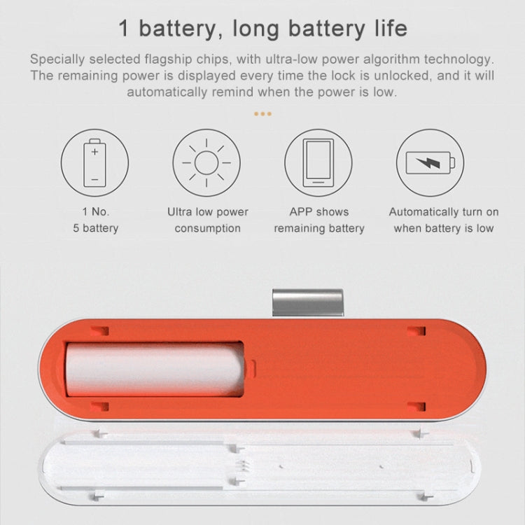 Original Xiaomi Youpin YEELOCK Smart Drawer Cabinet Lock Switch, US Plug