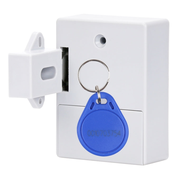 T3 ABS Magnetic Card Induction Lock Invisible Bilateral Open Cabinet Door Lock — Black