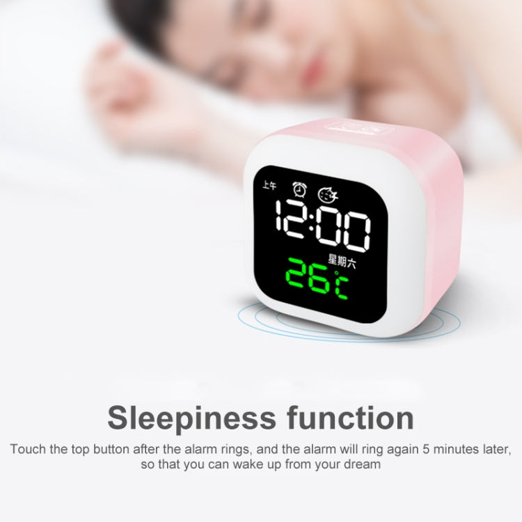 USB Home Smart Clock with Night Light & Memory Function & LED Display