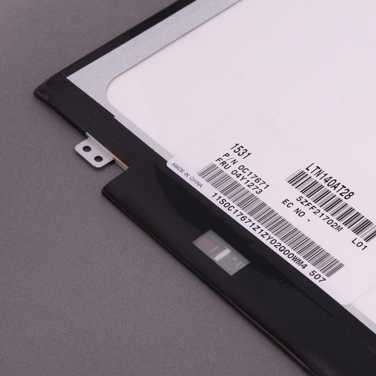 LTN140AT28 14 inch 16:9 High Resolution 1366 x 768 Laptop Screens 40 Pin LED TFT Panels