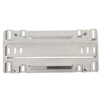 Stainless Steel License Plate Bracket Vehicle License Plate Bracket Bottom Plate Automobile License Plate Conversion Frame