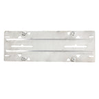 Stainless Steel License Plate Bracket Vehicle License Plate Bracket Bottom Plate Automobile License Plate Conversion Frame