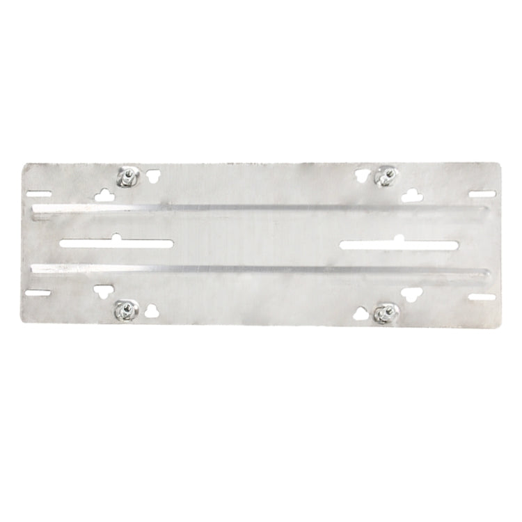 Stainless Steel License Plate Bracket Vehicle License Plate Bracket Bottom Plate Automobile License Plate Conversion Frame