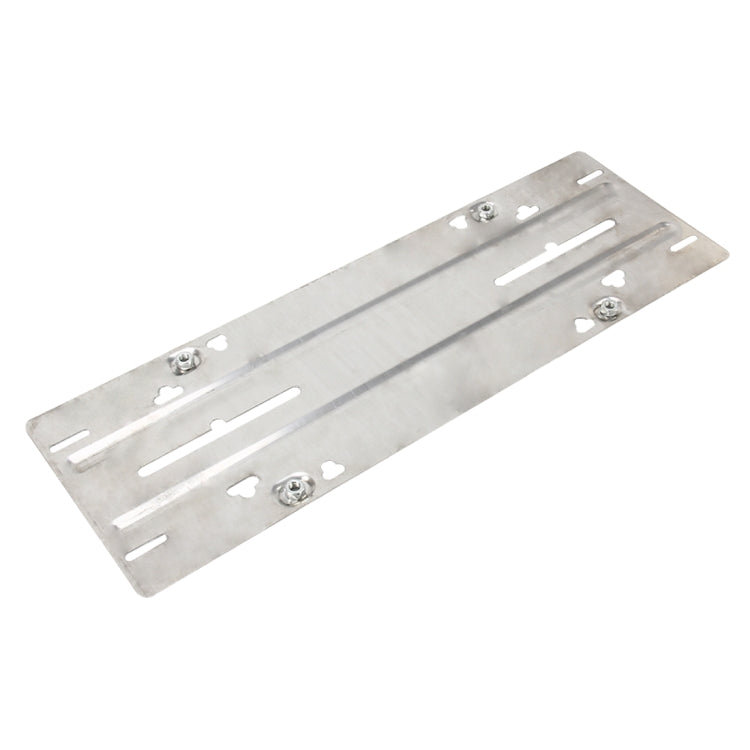 Stainless Steel License Plate Bracket Vehicle License Plate Bracket Bottom Plate Automobile License Plate Conversion Frame
