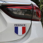 Shield Shape Metal Car Badge Decorative Sticker, Size: Small