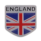 Style Metal Car Sticker, England Flag