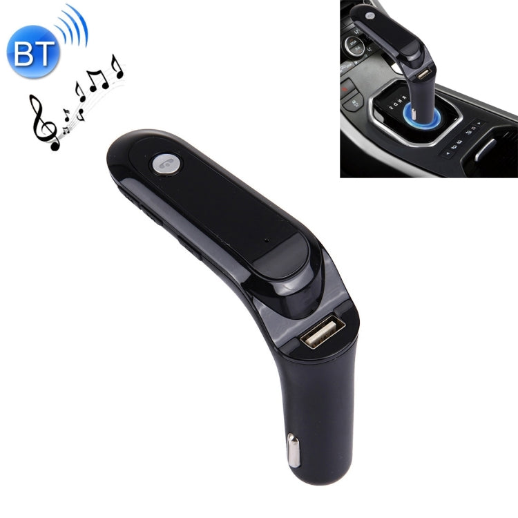 CARS7 Bluetooth Car Charger with Digital Display for Mobile Phone