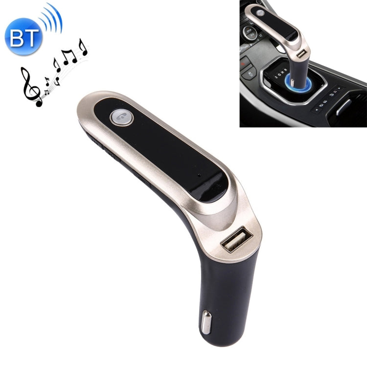 CARS7 Bluetooth Car Charger with Digital Display for Mobile Phone — view 7