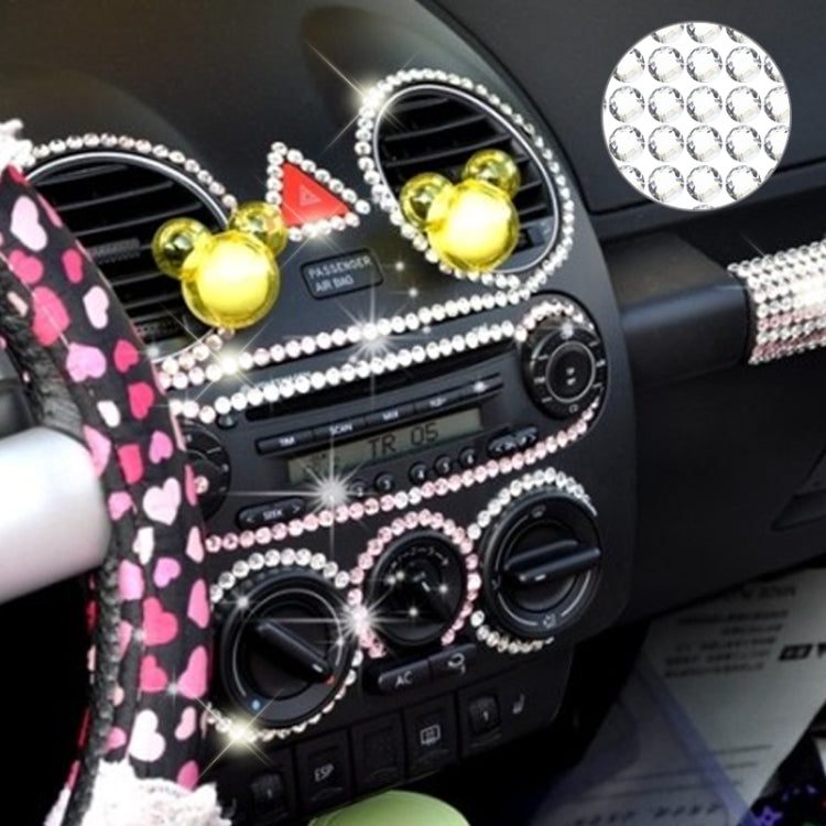 4mm Glitter Crystal Diamond Decoration / Shining Rhinestone Sticker for Car Sticker & Cell Phone Ornament — view 8