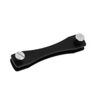 Portable Metal Key Storage Clip, (Black), (Orange), (Pink), (Green), (Grey), (Red) — (Black)