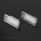 2 PCS License Plate Light with 18 SMD-3528 Lamps for Audi
