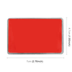Universal Car UK Flag Rectangle Shape VIP Metal Decorative Sticker
