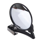 Vehicle Front Blind Area Wide-angle Adjustable Observation Mirror — Black Right Side