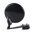 Vehicle Front Blind Area Wide-angle Adjustable Observation Mirror — Silver Left Side