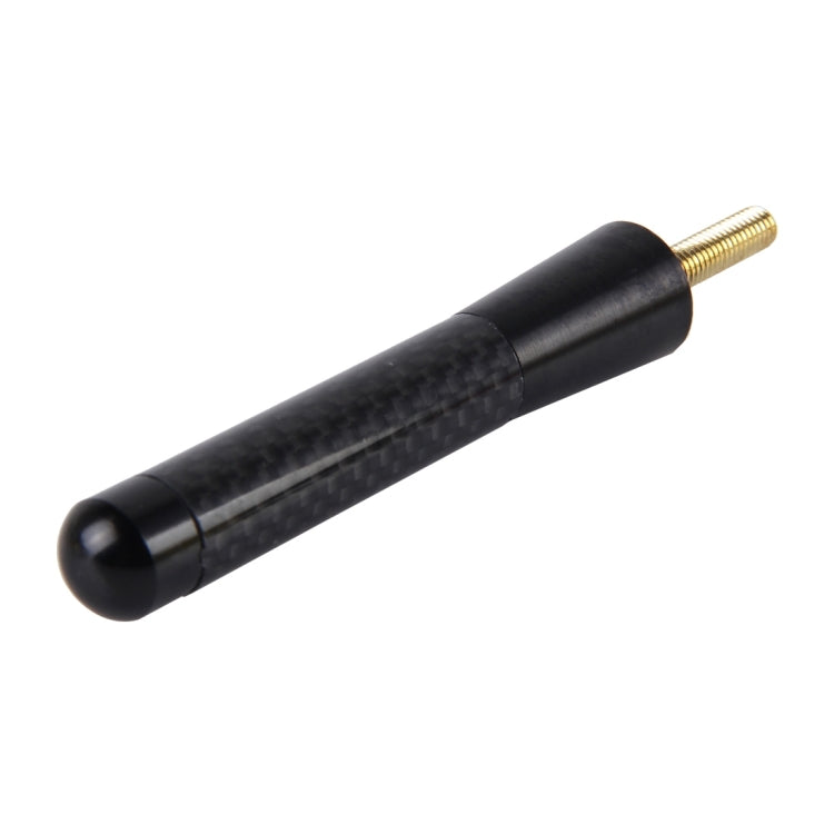 Carbon Fiber Aluminum Short Antenna Polished Universal Screws Base(Medium Size)