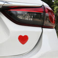 Heart Shape Car Metal Body Decorative Sticker