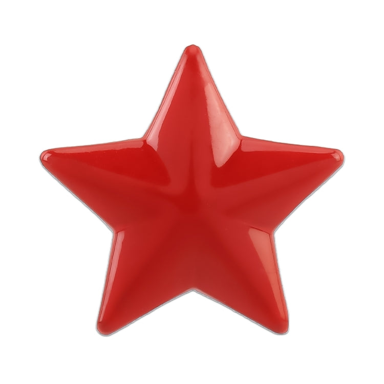 Star Pattern Car Metal Body Decorative Sticker