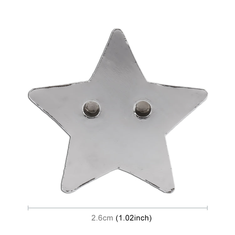 Star Pattern Car Metal Body Decorative Sticker