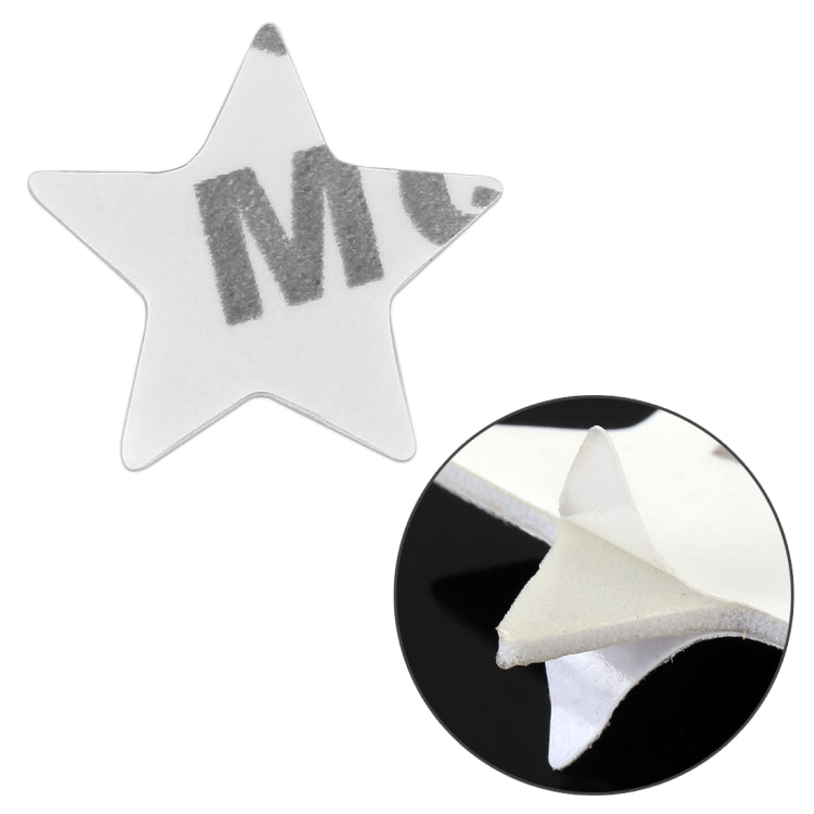 Star Pattern Car Metal Body Decorative Sticker