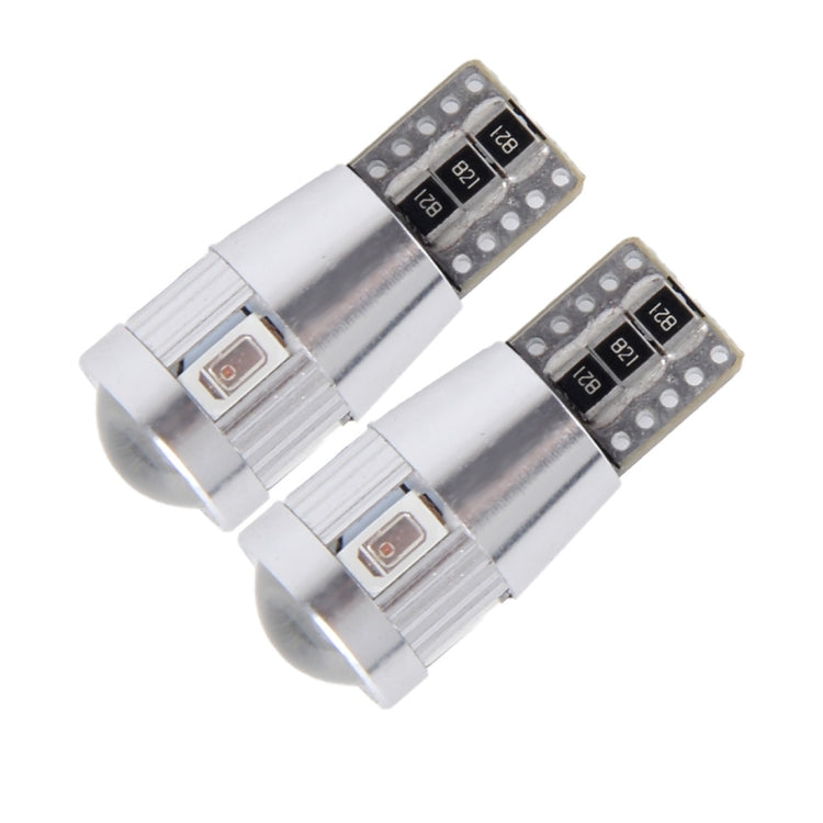 2 PCS T10 3W 6 SMD-5630 LEDs Error-Free Canbus Car Clearance Lights Lamp, DC 12V