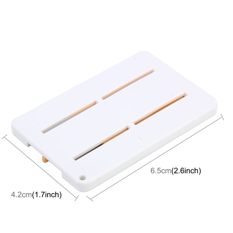 2pcs 0-20mm Plastic Tread Plan Refinding Rounds Refinding Outcome Exists Tread Tablets Plastic Tire Tread Depth Gauge