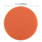 12 PCS Car Wax Sponge Round Sponge High-density Sponge, Size:9.8*9.8cm