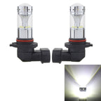 2 PCS 9006 60W 1200 LM 6000K Car Fog Lights with 12 CREE XB-D LED Lamps, DC 12V