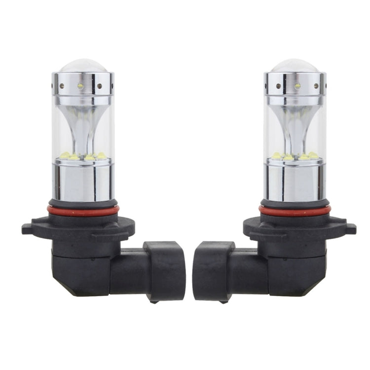 2 PCS 9006 60W 1200 LM 6000K Car Fog Lights with 12 CREE XB-D LED Lamps, DC 12V