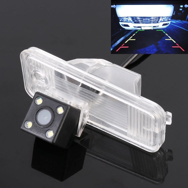 656x492 Effective Pixel HD Waterproof 4 LED Night Vision Wide Angle Car Rear View Backup Reverse Camera for Hyundai IX25 2014-2017 / IX35 2018