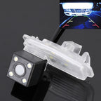 656x492 Effective Pixel HD Waterproof 4 LED Night Vision Wide Angle Car Rear View Backup Reverse Camera for Honda Accord 2016-2017 / City 2018
