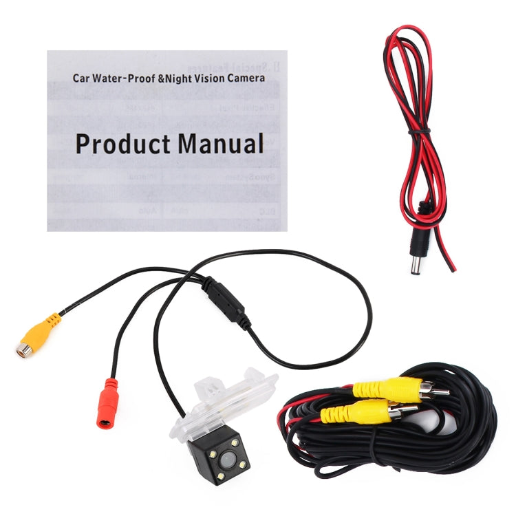 656x492 Effective Pixel HD Waterproof 4 LED Night Vision Wide Angle Car Rear View Backup Reverse Camera for Honda Accord 2016-2017 / City 2018