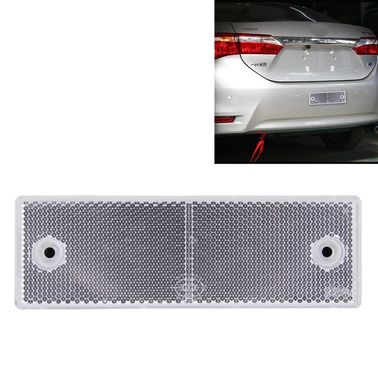 10 PCS Car Rear Bumper Warning Plastic Reflector and Sign — view 7