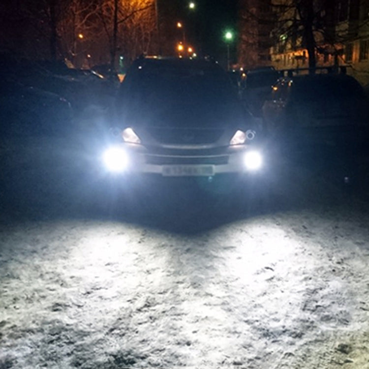 2 PCS H4 DC9-16V / 3.5W(H) 1.1W(L) / 6000K / 320LM Car Auto Fog Light 12LEDs SMD-ZH3030 Lamps, with Constant Current