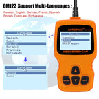 AUTOPHIX OM123 Car Portable OBD2 Scanner Car Diagnostic Tool OBD 2 Automotive Scanner EOBD Code Reader