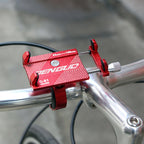 Motorcycle Handlebar Aluminum Alloy Phone Bracket