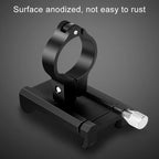 Motorcycle Handlebar Aluminum Alloy Phone Bracket