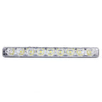 2 PCS LD-008 5730-9SMD 15W 1500 LM 7000K White Light Daytime Running Light.DC 12V