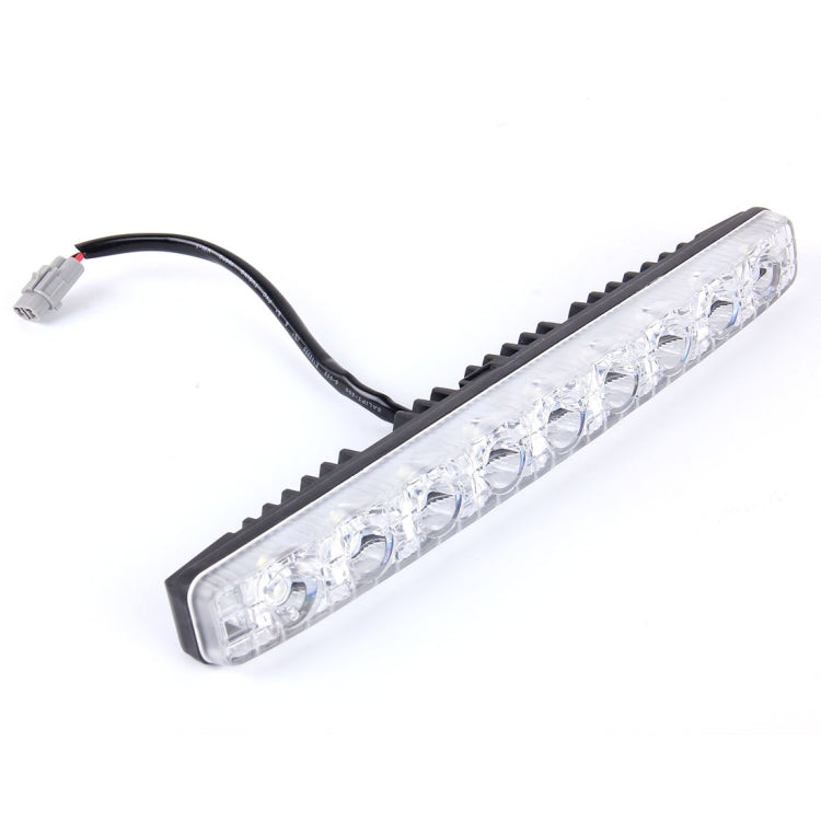 2 PCS LD-008 5730-9SMD 15W 1500 LM 7000K White Light Daytime Running Light.DC 12V