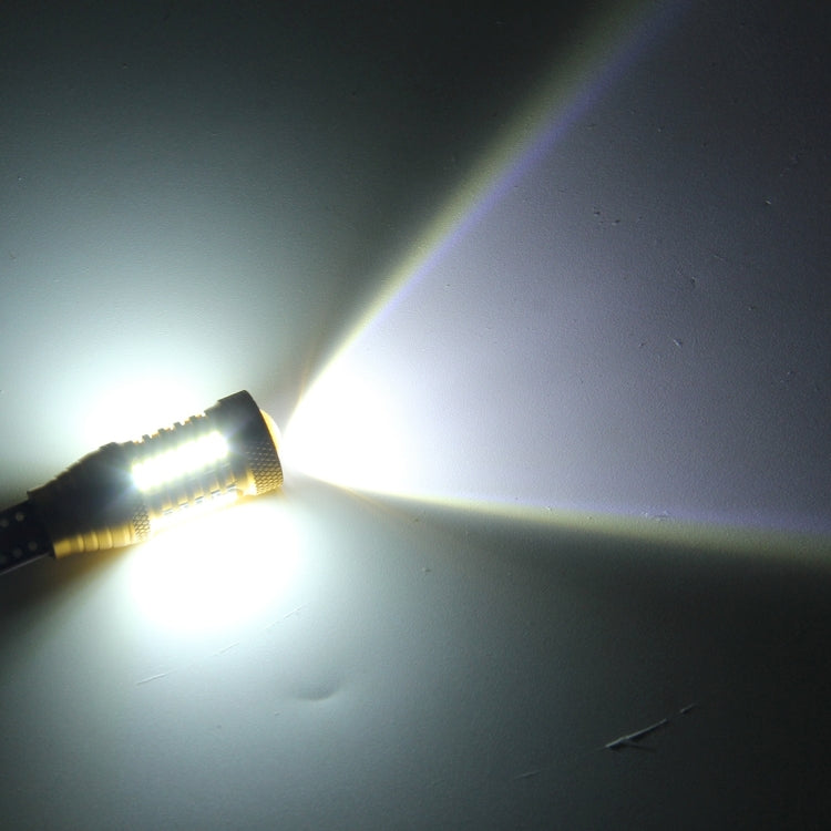 2 PCS T15-4014-32SMD + 1CREE 5W 650LM White Light LED Decode Car Clearance Lights Lamp, DC12V（Gold）
