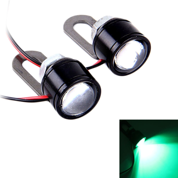 2 PCS 12V 3W Eagle Eyes LED Strobe Light For Motorcycle ，Wire Length: 90cm — view 9