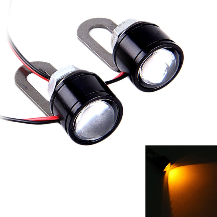 2 PCS 12V 3W Eagle Eyes LED Strobe Light For Motorcycle ，Wire Length: 90cm — view 10