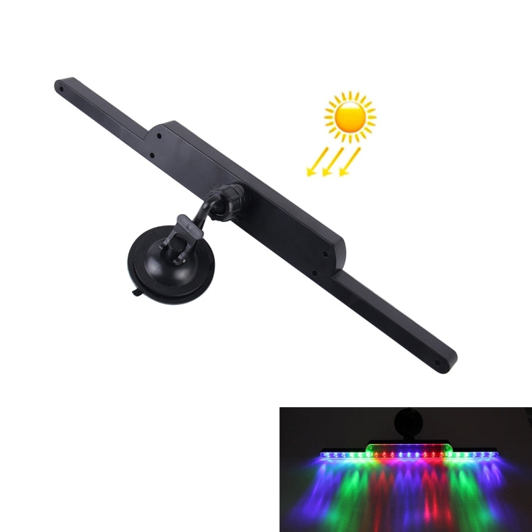 Solar Anti Collision Cupule Ranger Lamp Car Taillight LED Flash Warning Light Caution Light