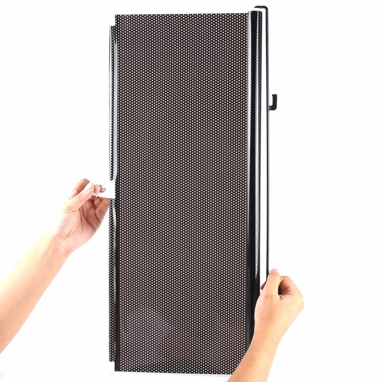 Foldable Car Insulation Curtain, Black, Size: 125 x 58cm