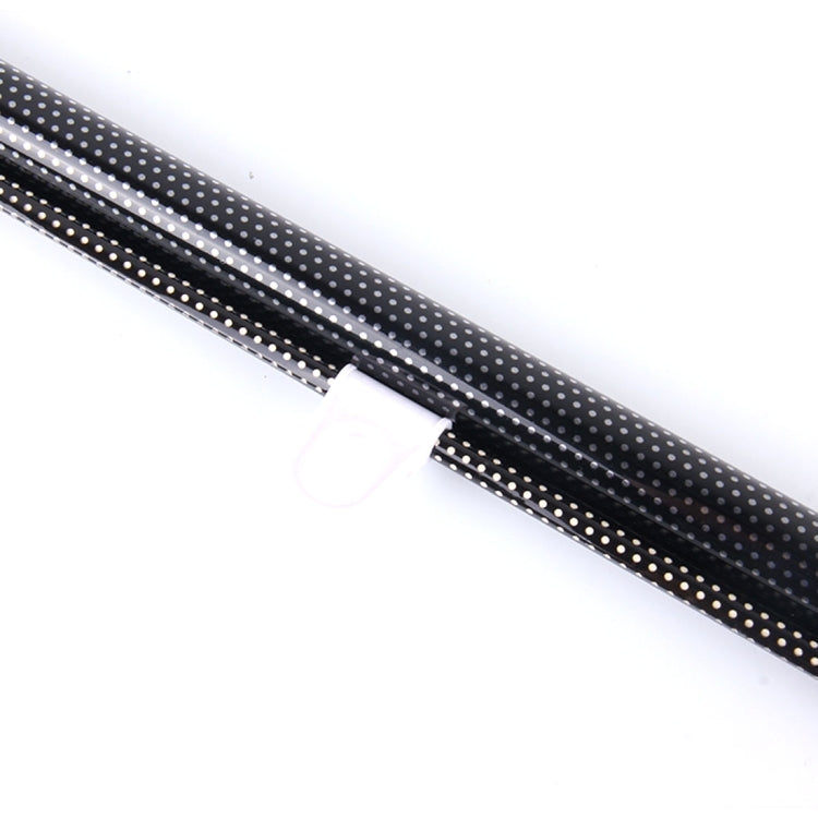 Foldable Car Insulation Curtain, Black, Size: 125 x 58cm